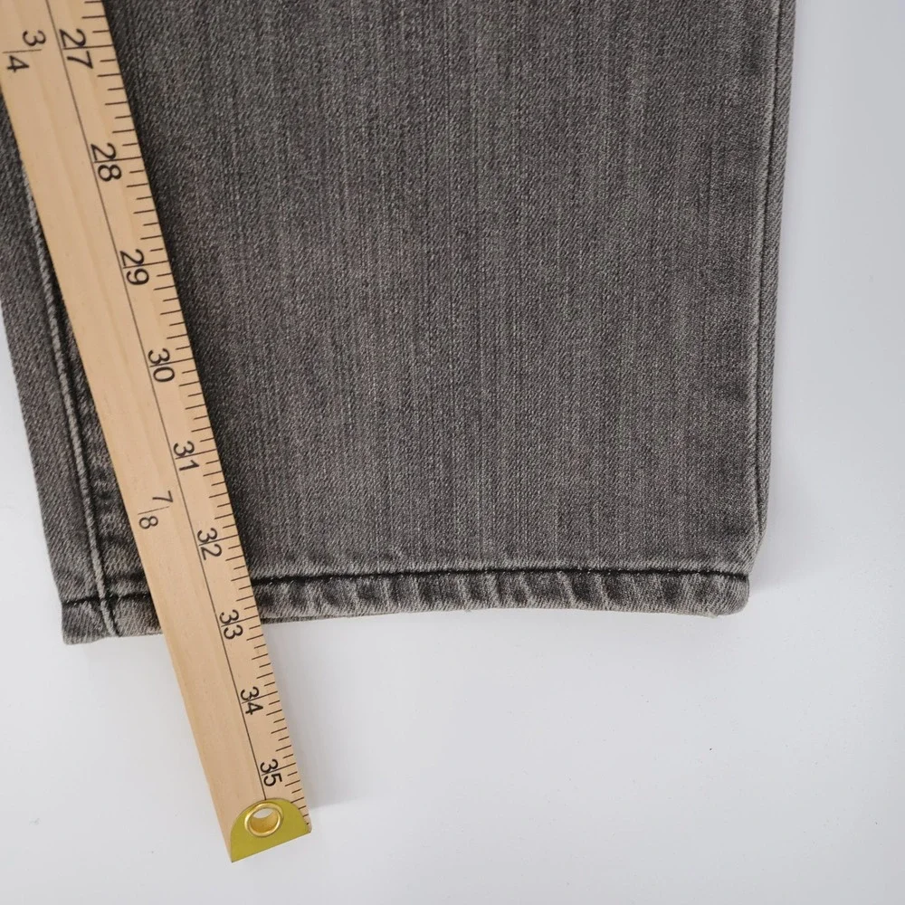 Vintage Levi's 501 Original Fit Jeans Grey Button Fly Mens 32x34 (measures 33